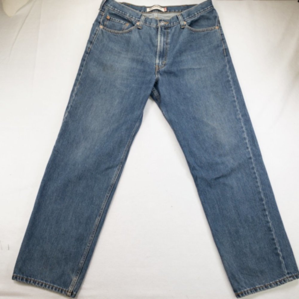 Levis Mens Relaxed Fit Denim Jeans Size W38 x L32